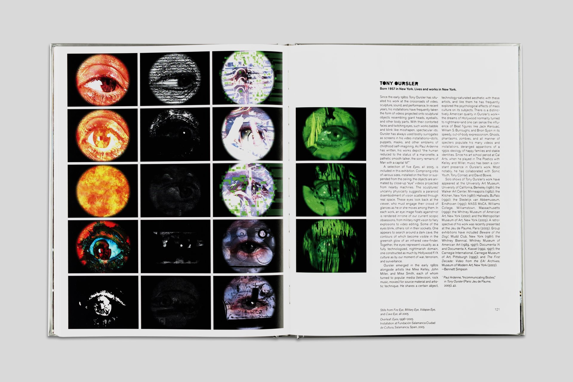 Super Vision by Nicholas Baume, spread
