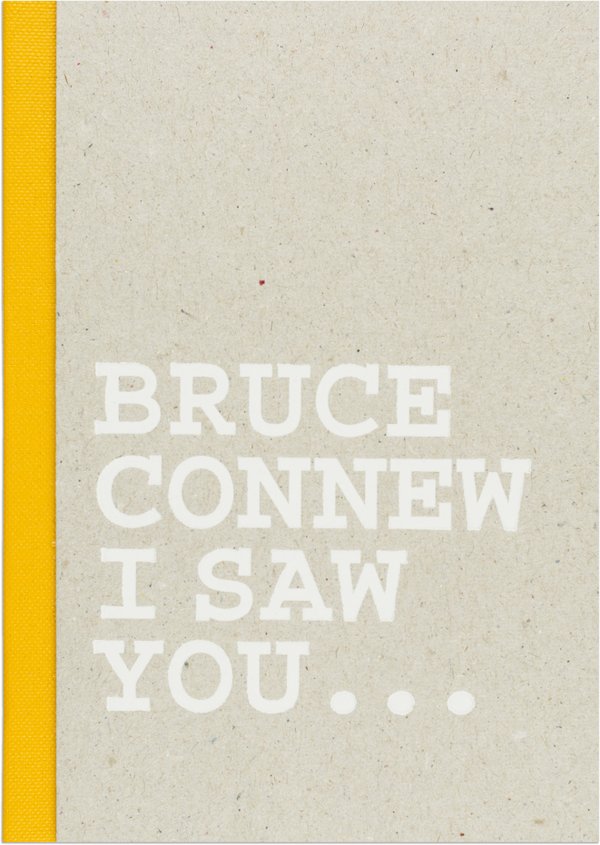 I Saw You by Bruce Connew, cover