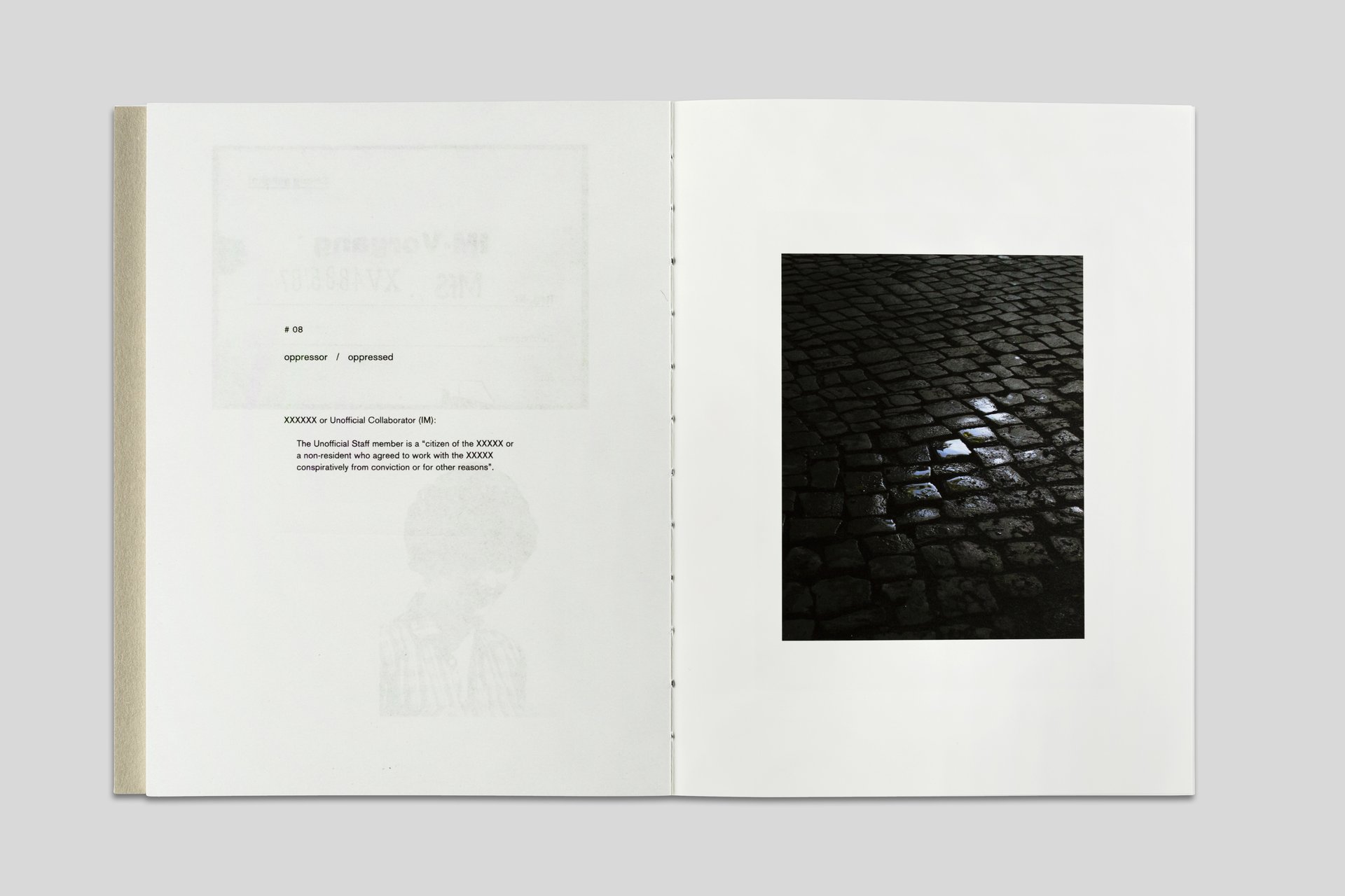 H. said he loved us by Tommaso Tanini, spread