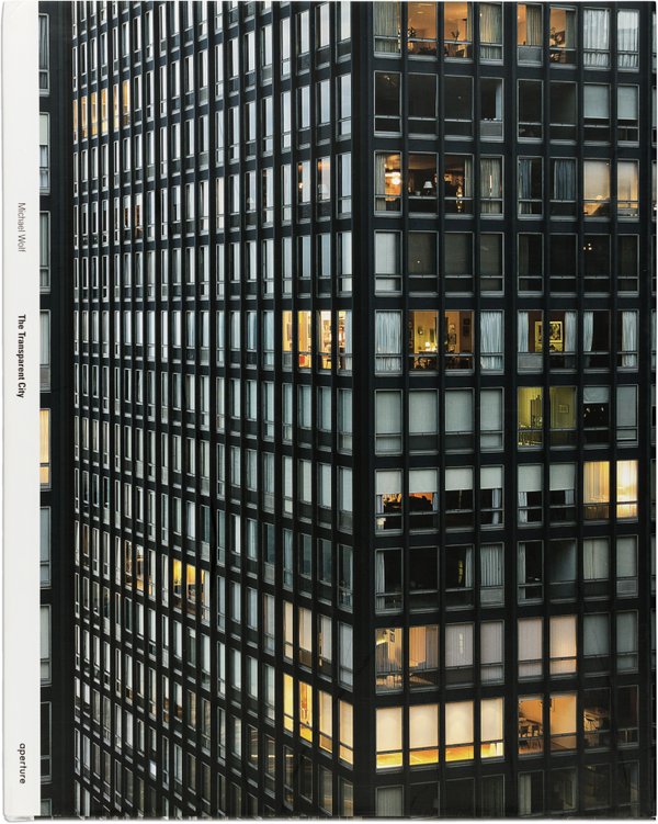 The Transparent City by Michael Wolf, cover