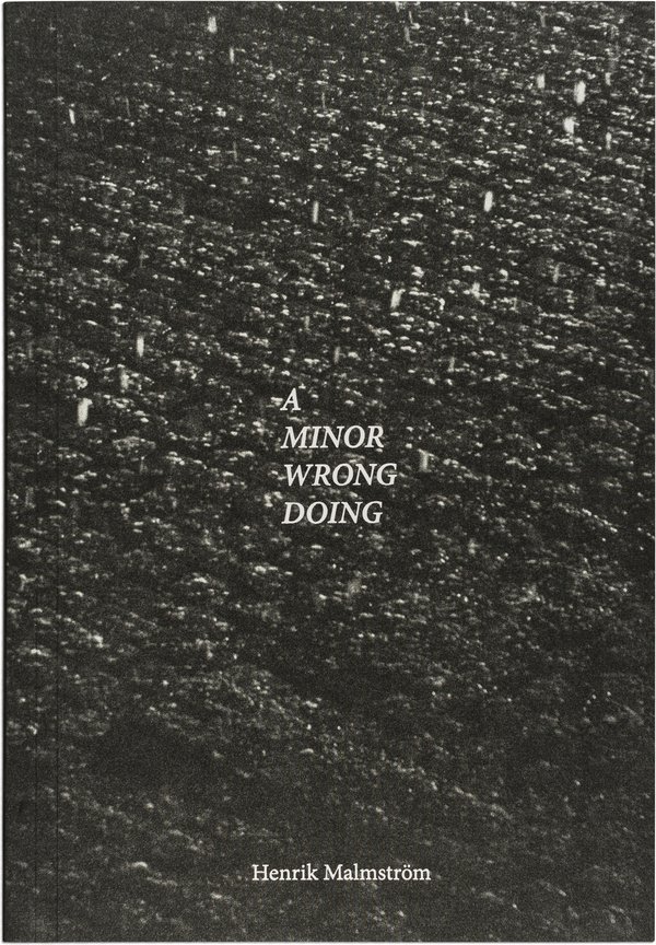A Minor Wrong Doing by Henrik Malmstr&ouml;m, cover