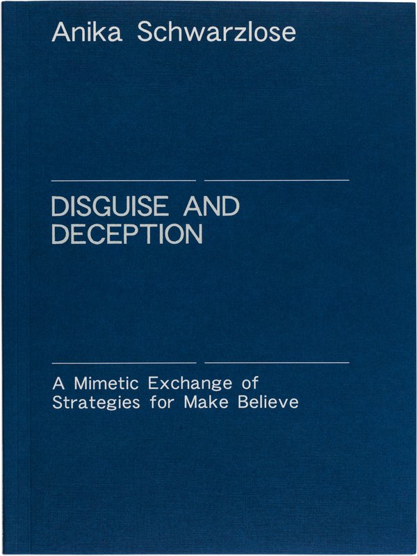 Disguise and Deception by Anika Schwarzlose, cover